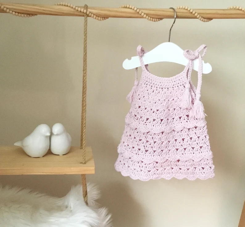 Mira Crochet Pattern for Child's Dress