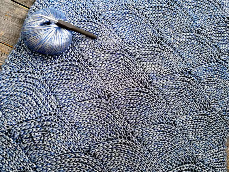 Ocean Waves Crochet Pattern for Multiple Projects