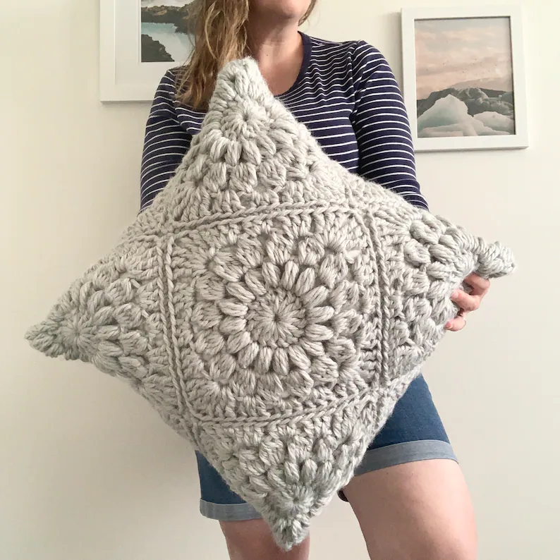 Special Edition Sunburst Crochet Pillow Pattern