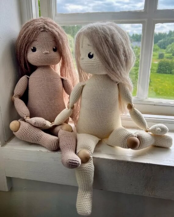 Waldorf-Style Gloria Amigurumi Doll PDF Tutorial