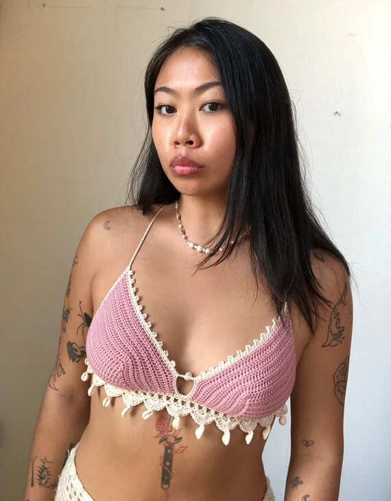 Baecrochett Maleah Boho Crochet Bralette Pattern