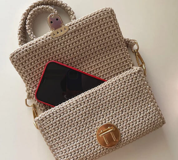Beginner-Friendly Crochet Crossbody Bag Pattern