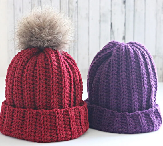 Beginner-Friendly Crochet Hat Pattern, Infant to Adult