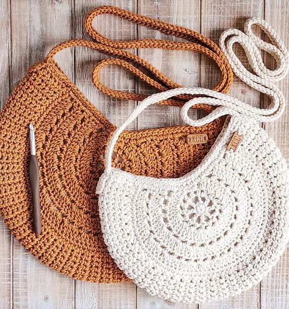 Boho Reel Time Crossbody Crochet Bag Pattern