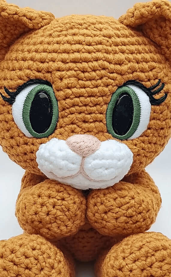 Chirkatoys Amigurumi Crochet Cat Pattern PDF