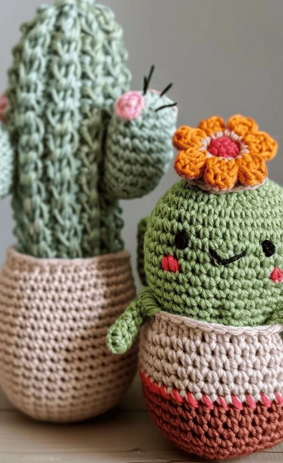 Crochet Cactus Pattern Bundle Pack