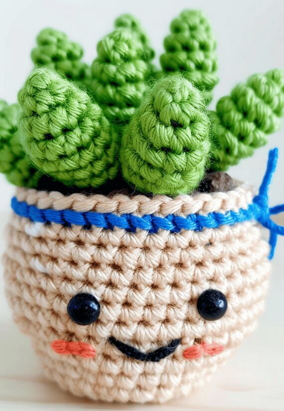 Easy Beginner’s Crochet Plant Pattern EBook