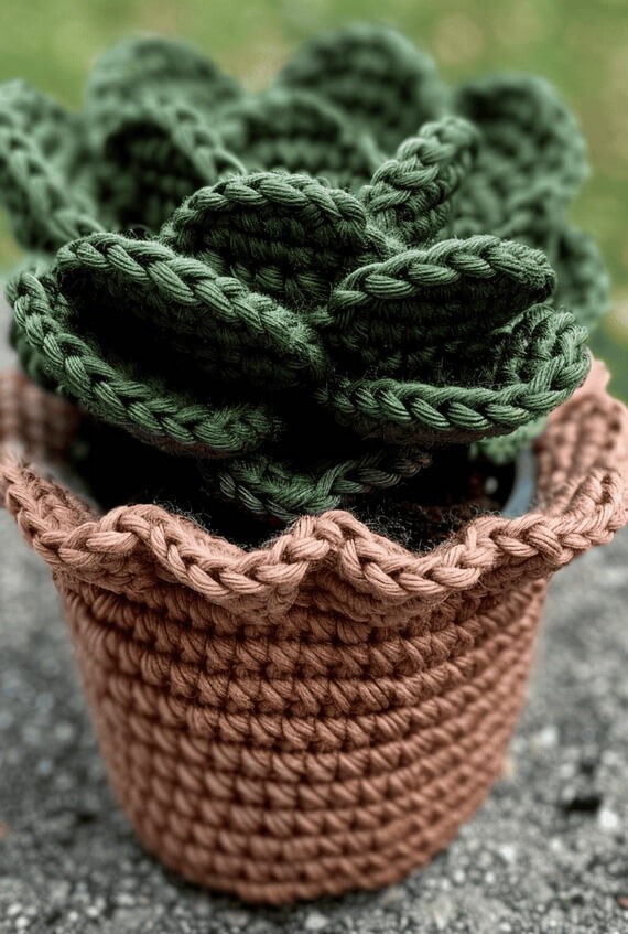 Monstera Leaf Crochet Pattern with Video Tutorial
