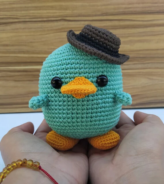 Phineas and Ferb Perry the Platypus Crochet Pattern
