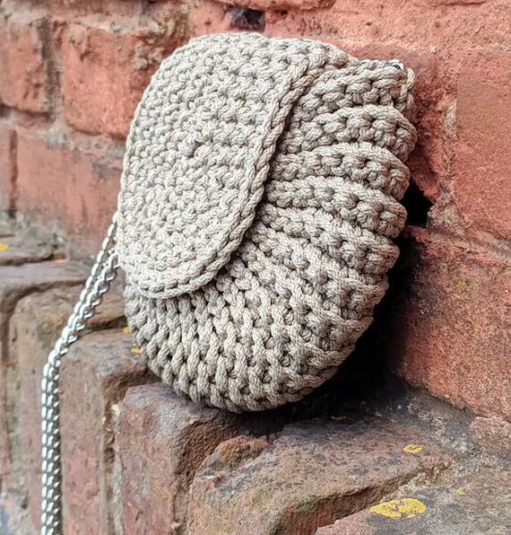 Round Crochet Purse & Clutch Pattern Tutorial