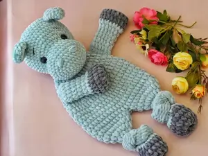 Crochet Hippo Snuggler Pattern