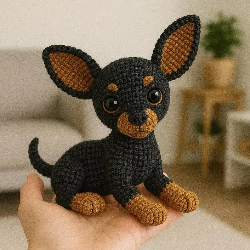 Amigurumi Chihuahua Dog Crochet Pattern