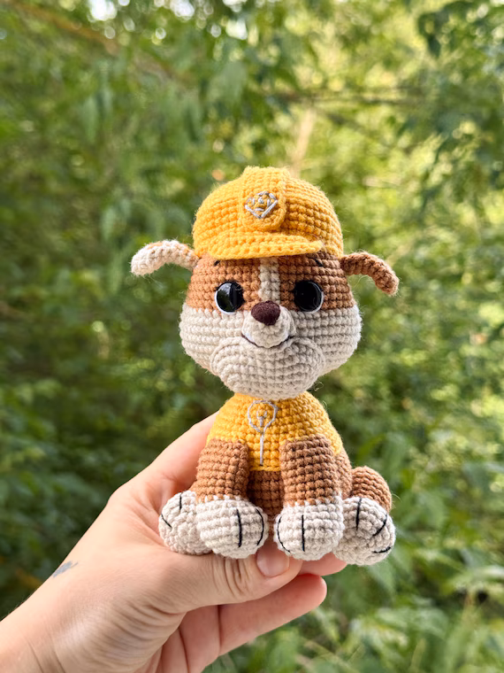 Amigurumi crochet pattern puppy builder