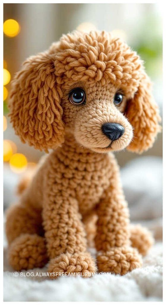 Amigurumi Poodle Dog Free Crochet Pattern