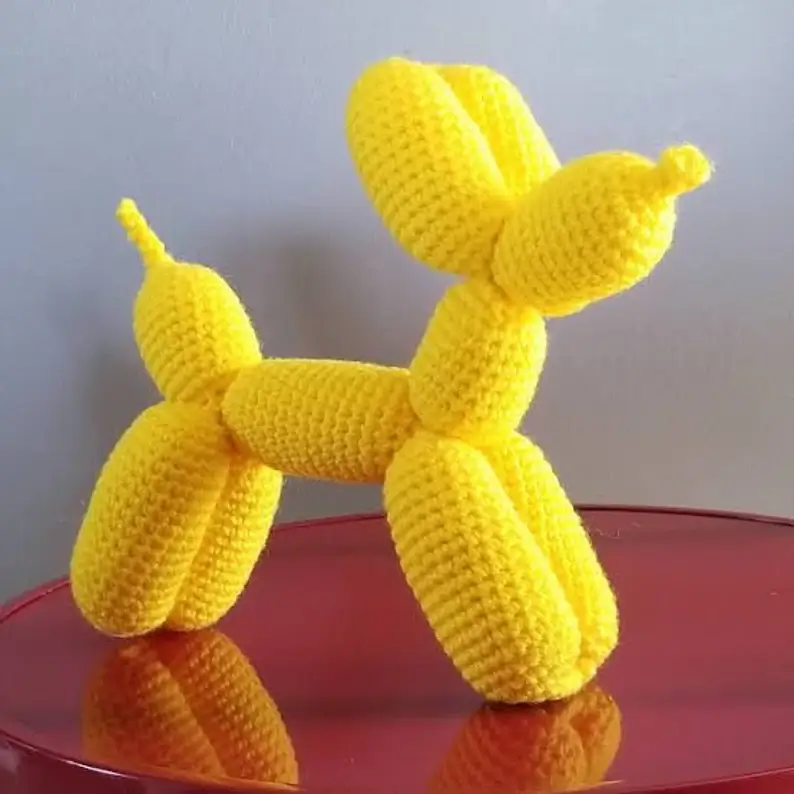 Balloon Animal Dog Crochet PATTERN