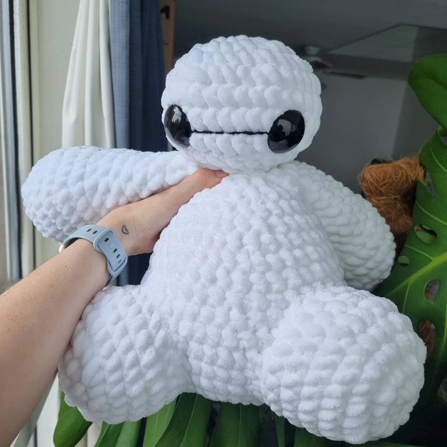 Baymax XL: Crochet pattern