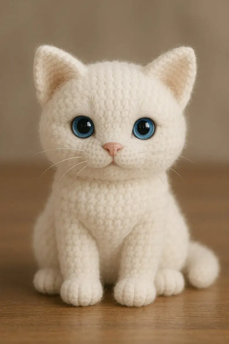 Beginner-Friendly Crochet Cat