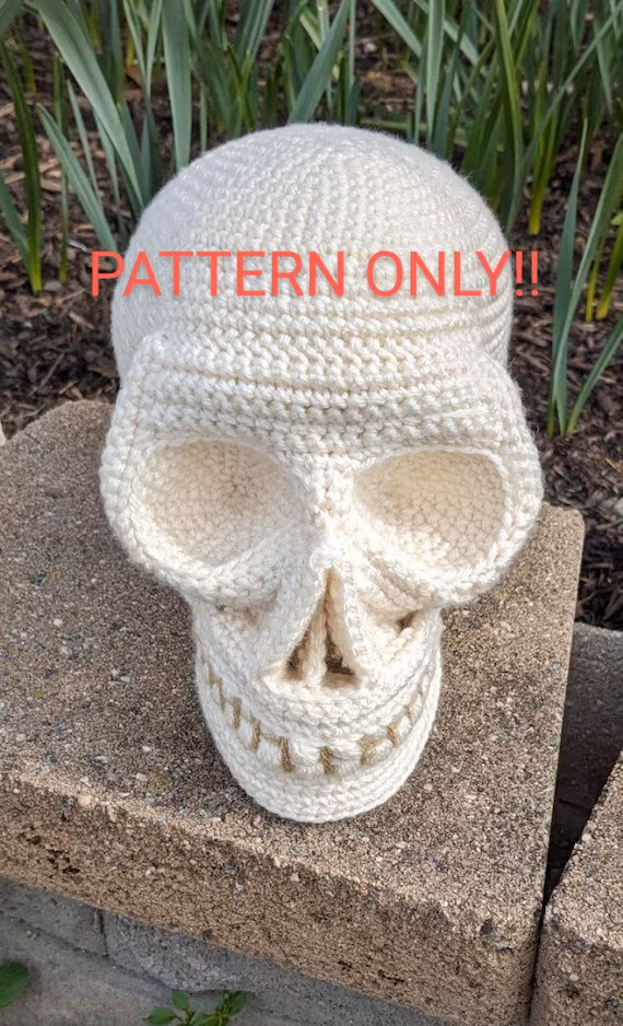 Crochet Skull PATTERN ONLY