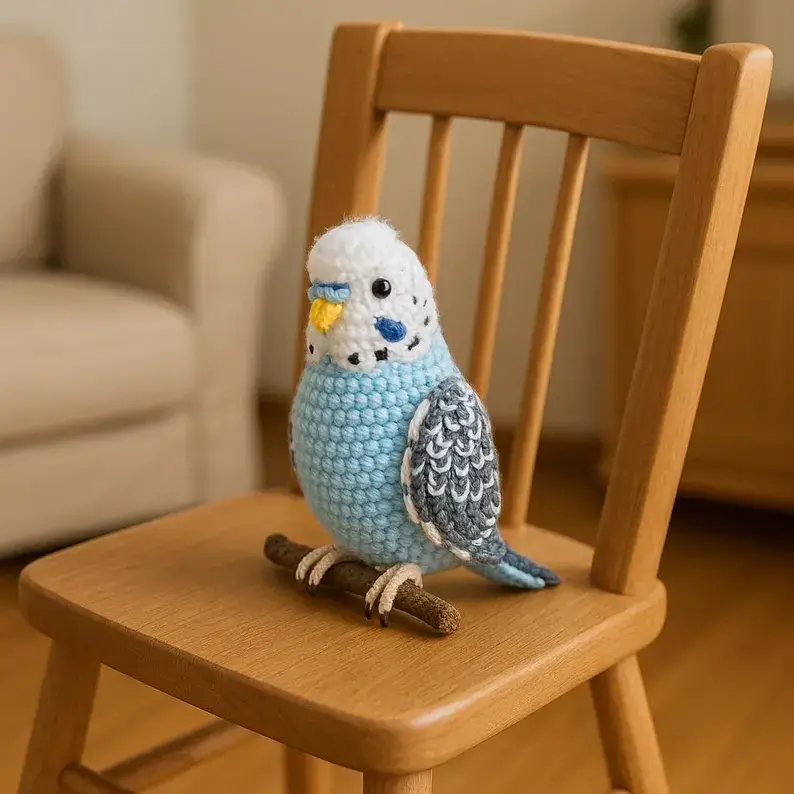 Budgie Crochet Pattern