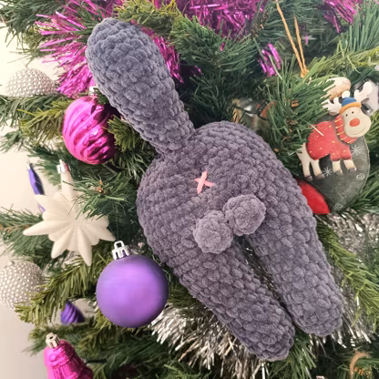 Christmas little cat butt