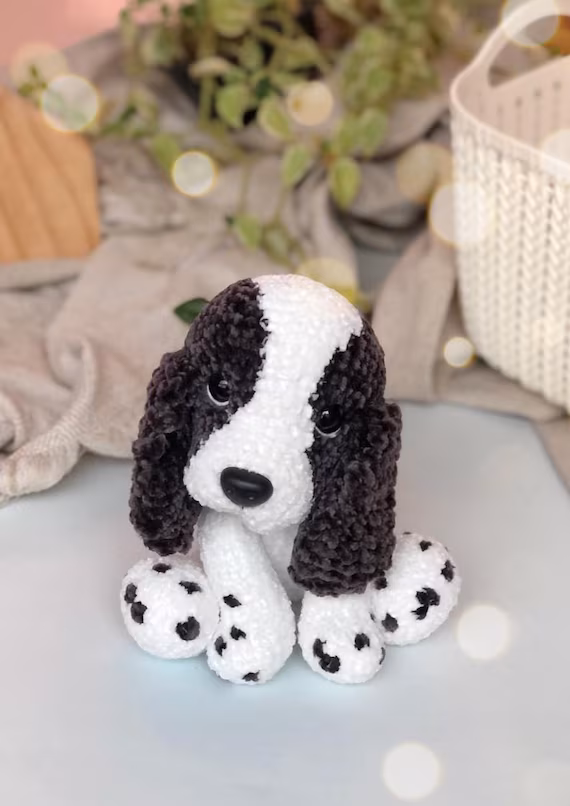 Crochet Cocker spaniel pattern