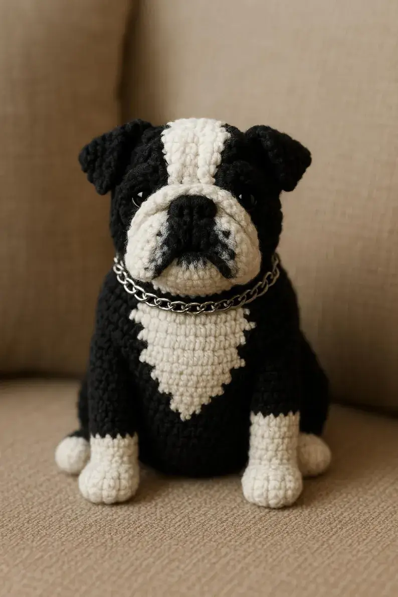Crochet English Bulldog Patter