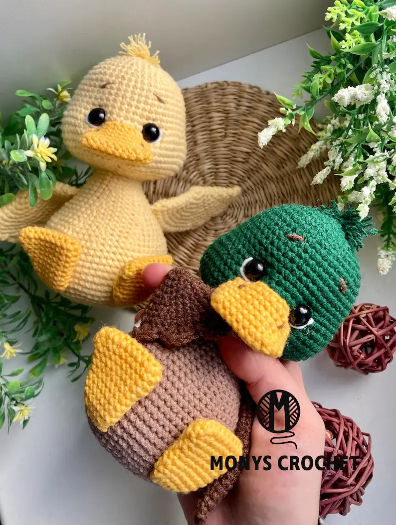 Crochet pattern - Duckling