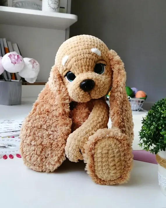 Crochet PATTERN Puppy Dog