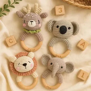 Custom Crochet Toy Rattle