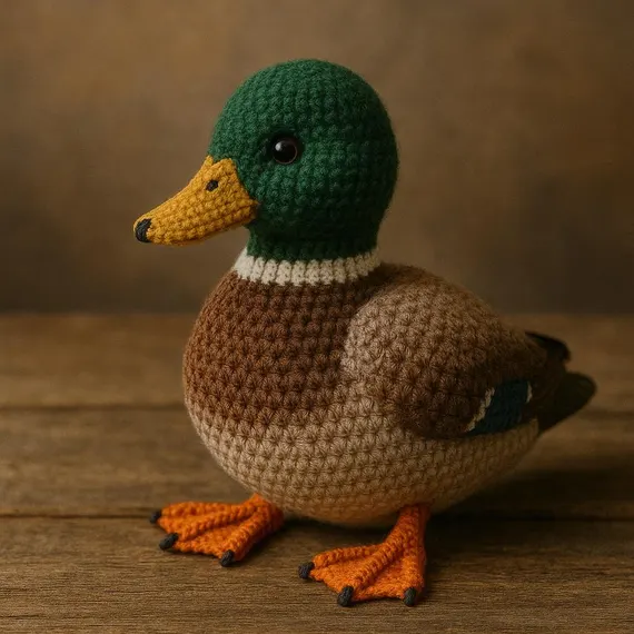 Intermediate Crochet Duck Pattern