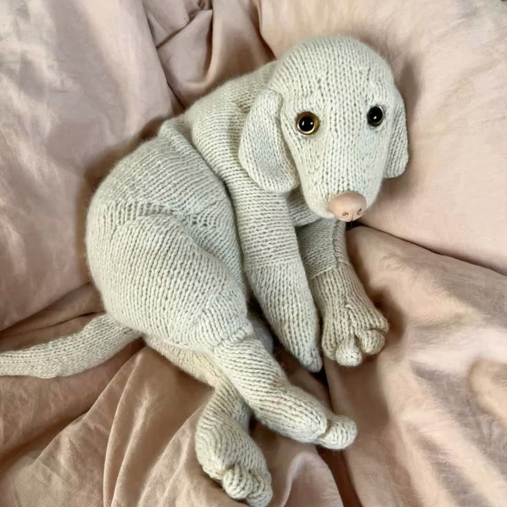 Knitting Realistic Stuffed Animals: Make a Puppy from Yarn