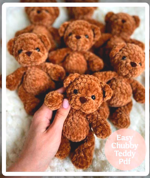Mini Teddy Bear Crochet Pattern