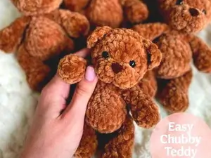 Mini Teddy Bear Crochet Pattern