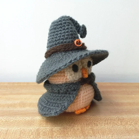 Owl Wizard Crochet Pattern