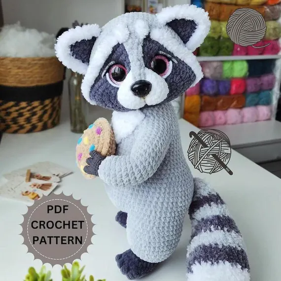 Raccoon Amigurumi Crochet