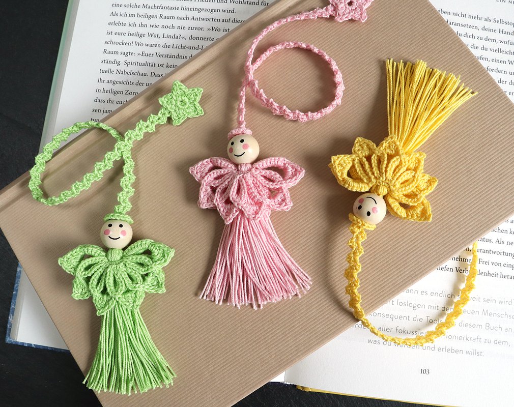 Bookmark Tassel Angel