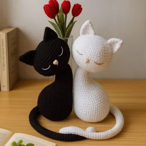 Cat Couple Crochet Pattern