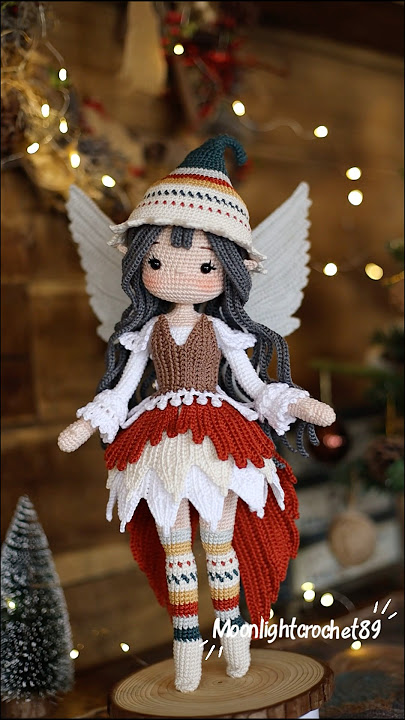 Christmas Fairy Crochet Doll Pattern