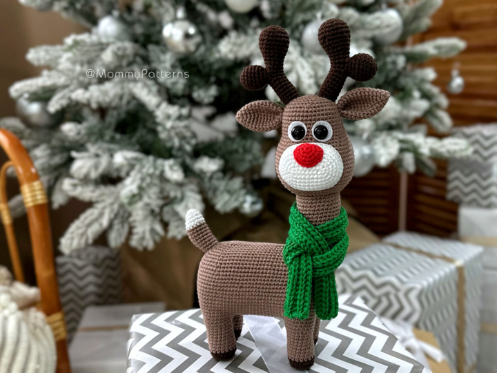 Christmas Reindeer Crochet Pattern