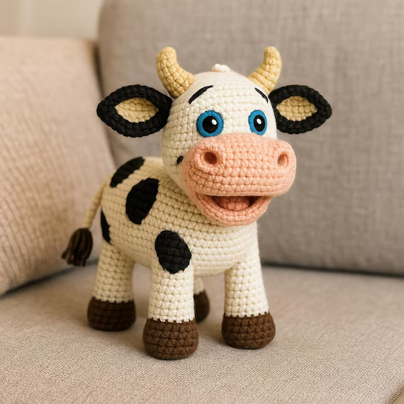 Crochet Amigurumi Cow Pattern