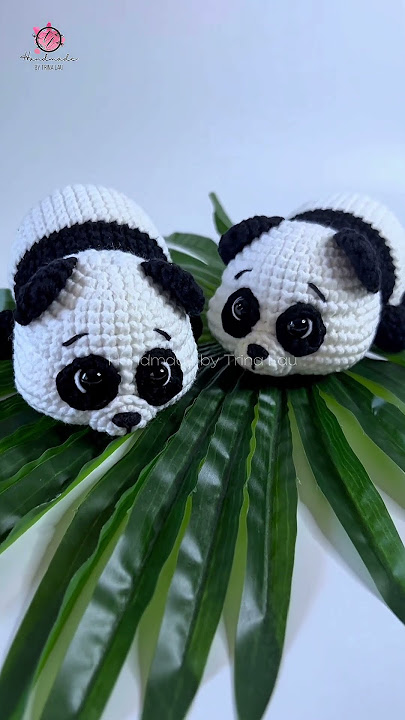 Crochet Baby Panda pattern