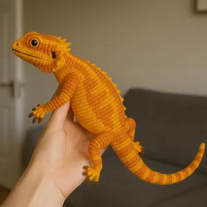 Crochet Bearded Dragon Pattern