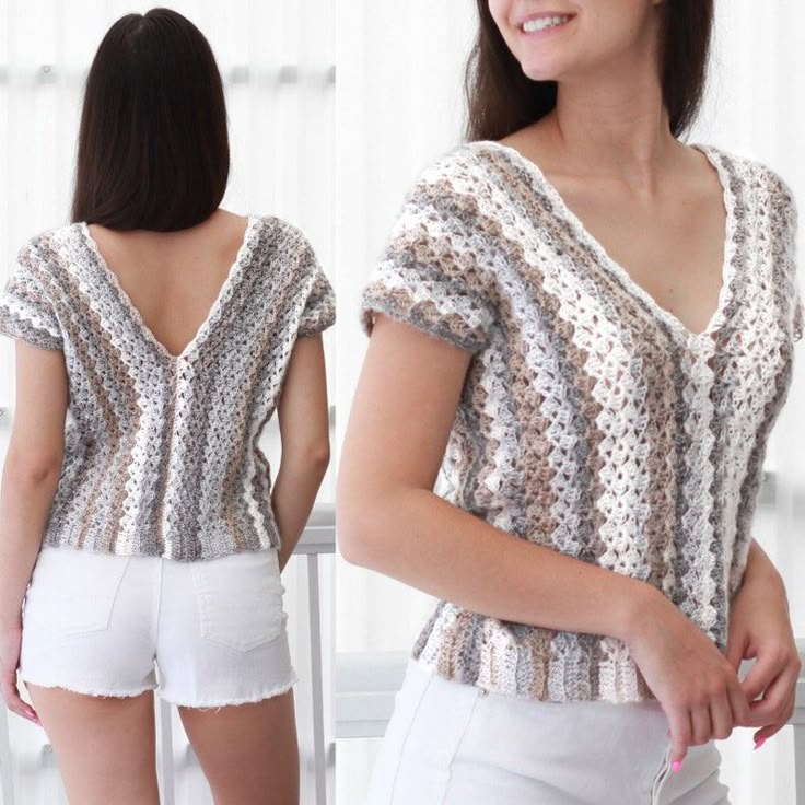 Crochet pattern- ALYSSA Crochet top pattern