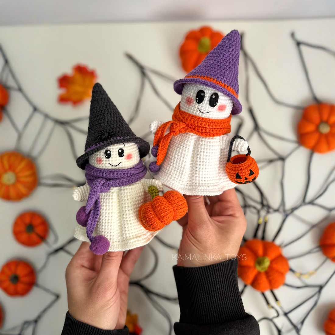 Crochet Pattern Cute Ghost