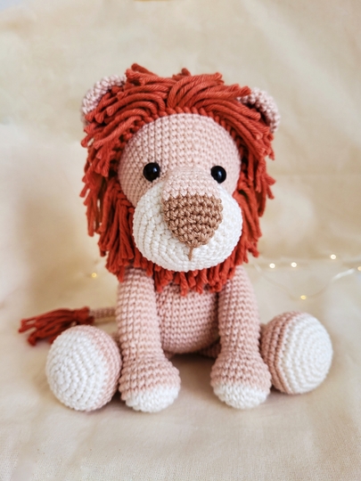 Crochet Pattern Lion Amigurumi