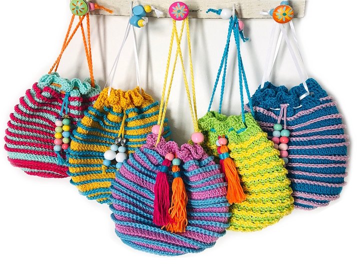 Crochet Pattern Treasure Bag Twister