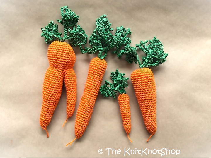Crochet Pattern Vegetable Carrot Salad