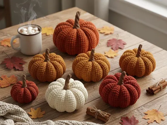 Crochet Pumpkin Pattern, Easy Halloween Amigurumi