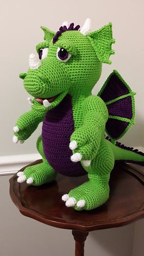 Dragon Amigurumi pattern by Mary Smith