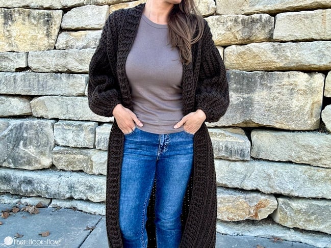 Eva Cardi Bulky Cardigan